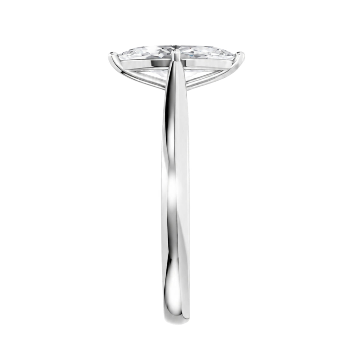 Diamonair Solitaire Ring Builder - Lab Grown Diamond 14K Gold Engagement Ring