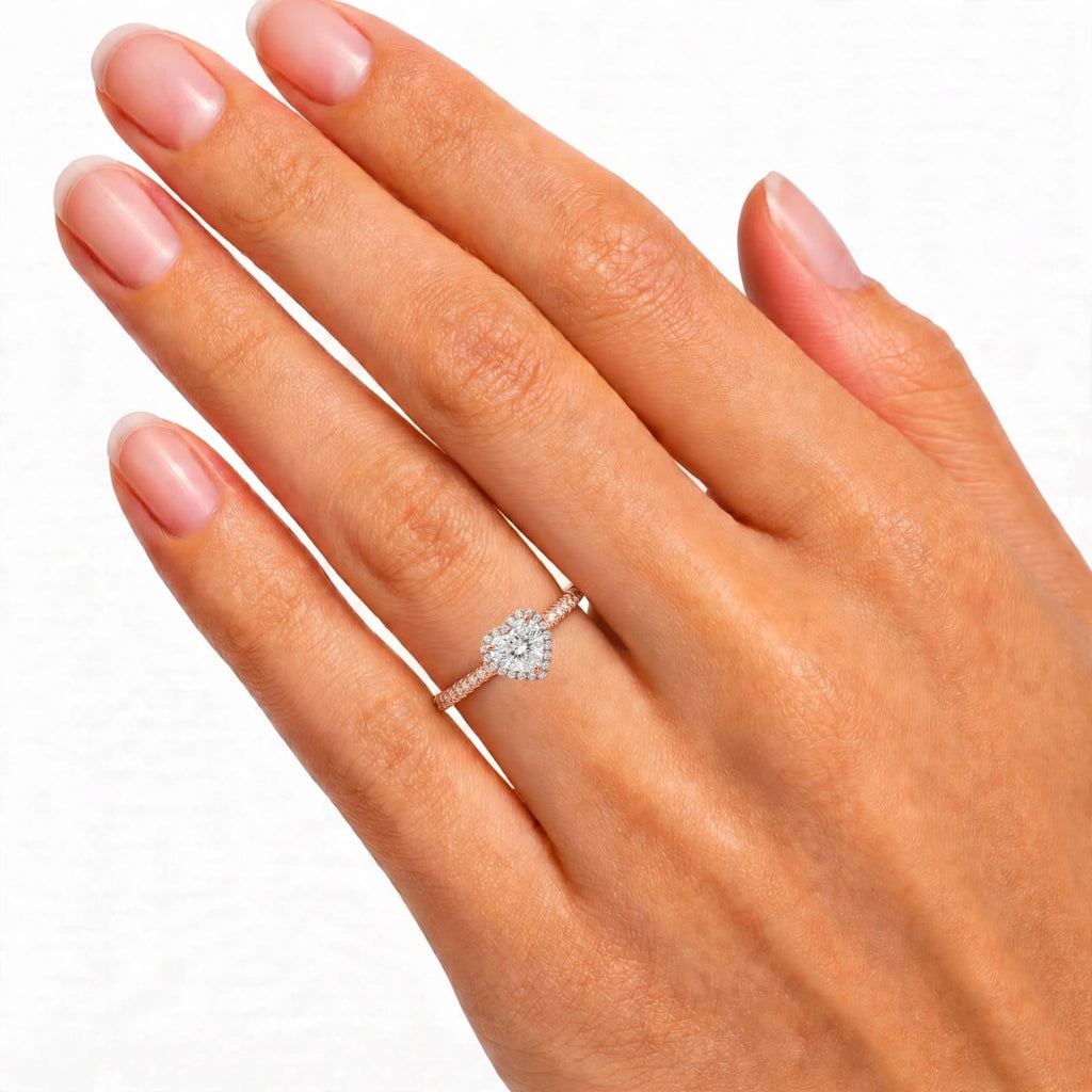Halo Engagement Ring