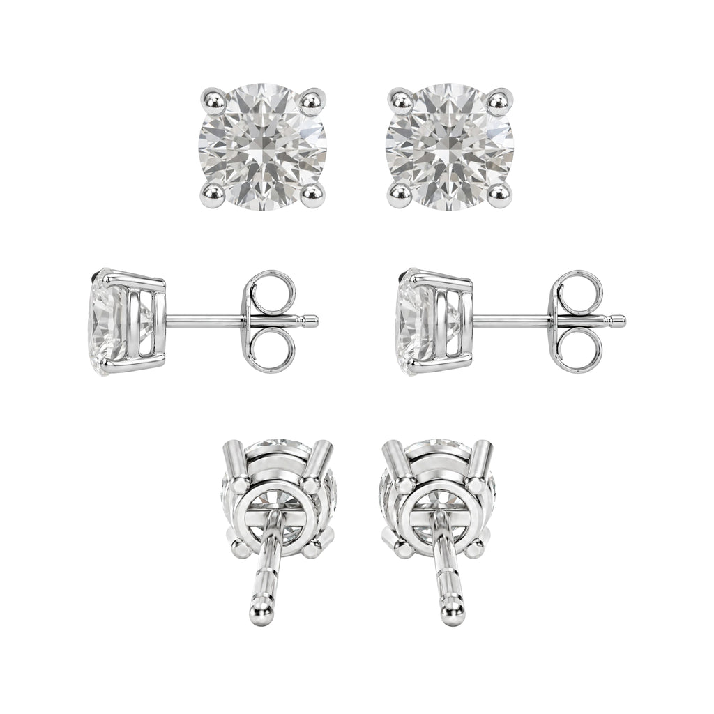 Prong Stud Pendant Gift Set