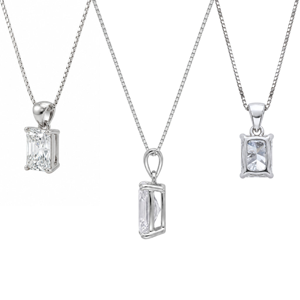 Prong Stud Pendant Gift Set
