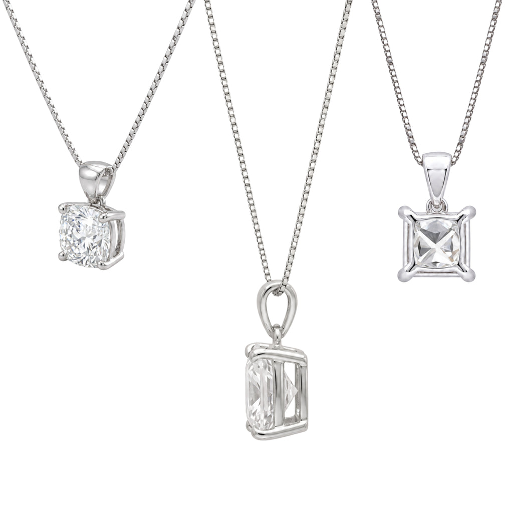 Prong Stud Pendant Gift Set