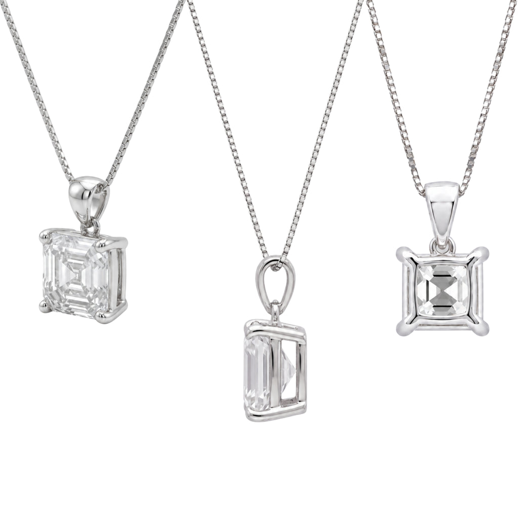 Prong Stud Pendant Gift Set