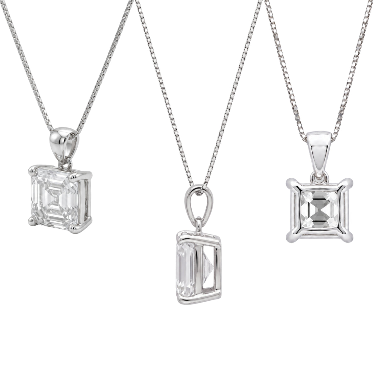 Prong Stud Pendant Gift Set
