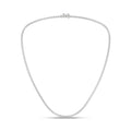 10.00 Carat T.W. Round-cut Lab Grown Diamond (F/VS+) 14K Gold Necklace