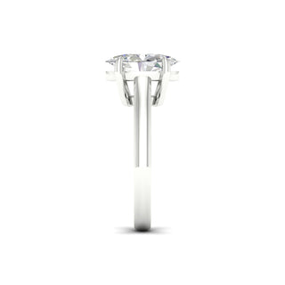 3.00 Carat T.W. Oval-cut Lab Grown Diamond ( G-H/VS ) 14K Gold Solitaire Ring