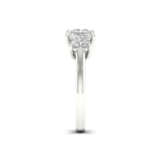 3.00 Carat T.W. Princess-cut Lab Grown Diamond ( G-H/VS ) 14K Gold 3 Stone Ring